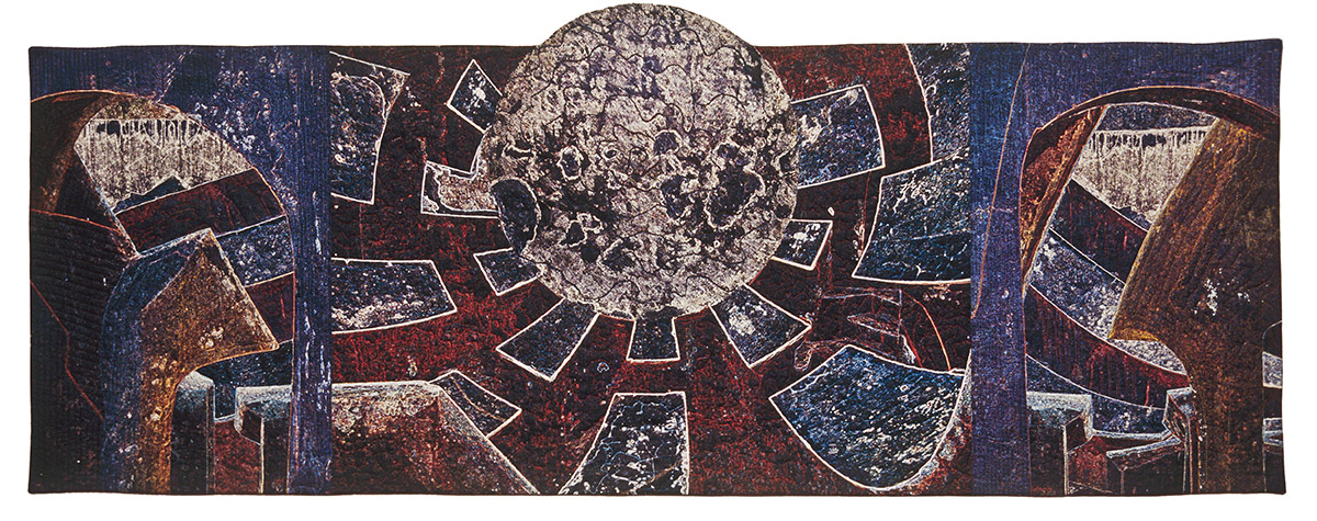 Image of the quilt The Moon Bears Witness by Gay E. Lasher